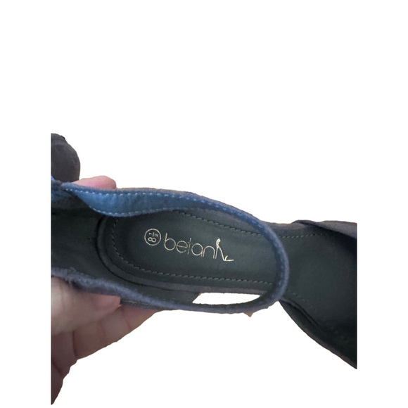 Beianl Heels Women's Size 8.5 Gray - Picture 3 of 5